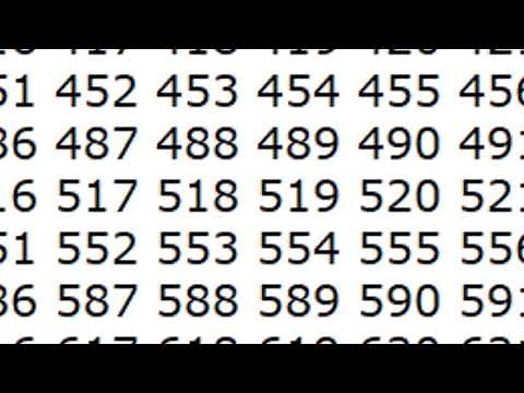 SPEEDRUN: Typing numbers 1-1000 (epic)