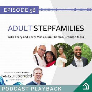 Adult stepfamilies—when children are adults from the beginning—experience as many transitions as those with young kids. Listen to Ron Deal's conversation with Terry Moss & his family on how they worked through the adjustments in their adult stepfamily. Listen now to episode 56 of the FamilyLife Blended Podcast! https://www.familylife.com/podcast/familylife-blended-podcast/56-adult-stepfamilies/ | FamilyLife Blended | Facebook