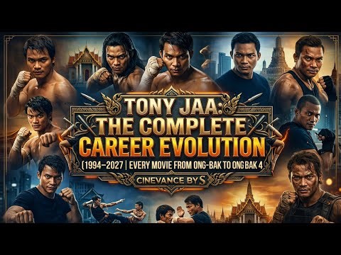 Tony Jaa The Complete Career Evolution 1994–2027|Every Movie From Ong Bak to OngBak 4|CineVance by S