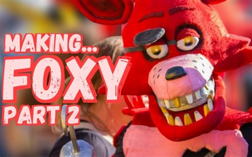 ［FNAF Cosplay］教你怎样做一只Foxy （步骤二）
