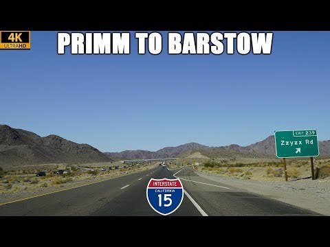 Interstate 15: Primm, Nevada to Barstow, California
