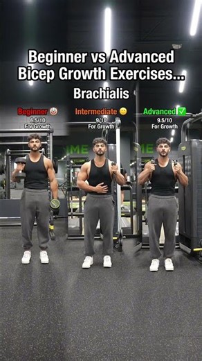 BEGINNER vs ADVANCED BICEP EXERCISES ✅❌