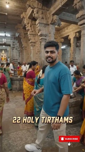 Ramanathaswamy Temple – The 22 sacred wells with differing water characteristics.