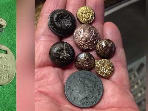 metal detecting finds from over the years in South Carolina