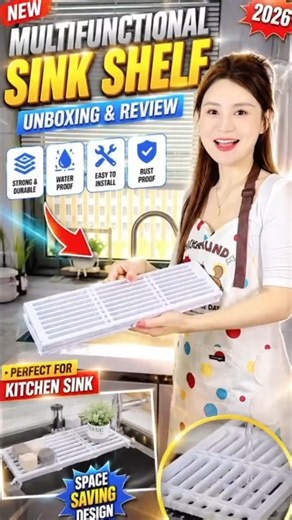 This Sink Gadget Changed My Kitchen! | Unboxing & Review 2026 #products #productreview #kichen#short