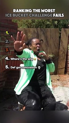 Worst ice bucket challenge fails