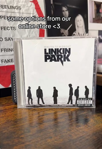 here’s a few more cds we have for sale on our online store ! click the link in our instagram bio to shop our entire collection :) #music #recordstore #fyp #cd #linkinpark