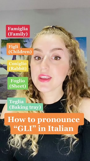 Learn Italian Pronunciation: How to Pronounce 'GLI' | Italian 101