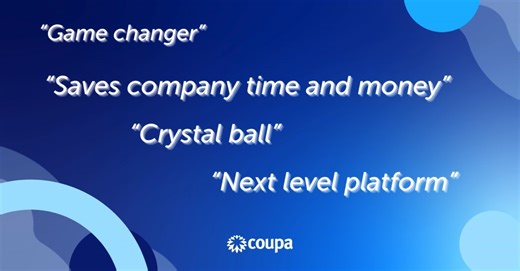  The leader in source-to-pay.  | Coupa Software | Facebook