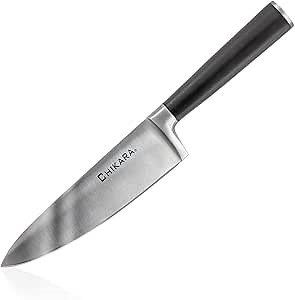Ginsu Gourmet Chikara Series Forged 420J Japanese Stainless Steel 6-Inch Chef's Knife, 07219DS