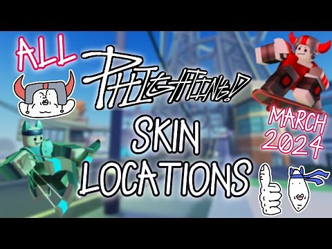 ALL Phighting Skin Locations March 2024 (with timestamps)
