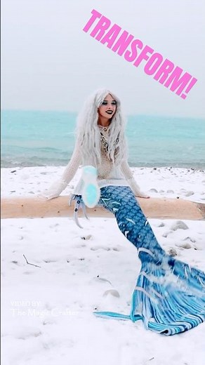 Mermaid Transforms into a Human!