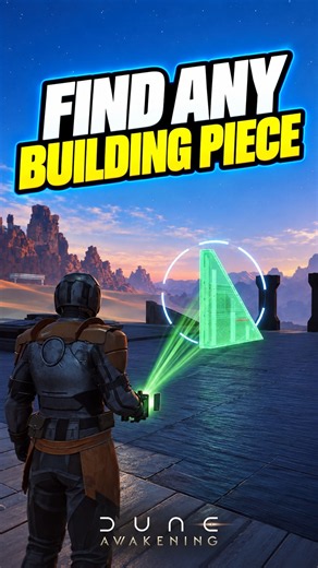 Find the Building Piece You Need Instantly | Dune Awakening