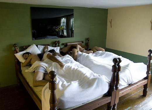 7 Men Sleeping (Javier, John, Daniel, Ziad, Ethan, Alberto, Ben), 2008