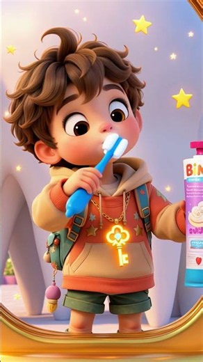 🪥✨ Can You Brush Your Teeth Like Binki? 😁 #shorts #short #shortvideo #explore #kids