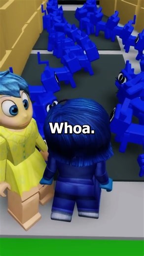 Roblox, But SADNESS Can't Touch The Color Blue