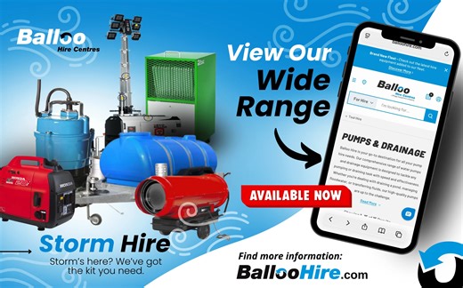 🌧️ 𝐒𝐮𝐩𝐩𝐨𝐫𝐭𝐢𝐧𝐠 𝐒𝐭𝐨𝐫𝐦 𝐑𝐞𝐜𝐨𝐯𝐞𝐫𝐲 𝐀𝐜𝐫𝐨𝐬𝐬 𝐍𝐨𝐫𝐭𝐡𝐞𝐫𝐧 𝐈𝐫𝐞𝐥𝐚𝐧𝐝 Severe weather can cause major disruption to sites and operations. Our hire range includes pumps, drainage, water handling equipment, water bowsers, material handling and site safety solutions to support storm and flood recovery works. With seven depots across Northern Ireland and delivery and collection available using vehicles suited for both heavy plant and smaller items, we are here to help cust