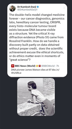 Crystal Medical Life|🏥| on Instagram: "Rosalind Franklin"