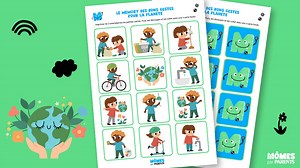 Découvrez notre jeu de Memory des bons gestes pour la planète