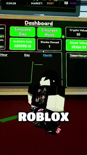 Trading Stocks On Roblox, Making fat Robux. Beginner Trading Series Explained in Roblox #roblox #fvg #liquidity #trading #funny
