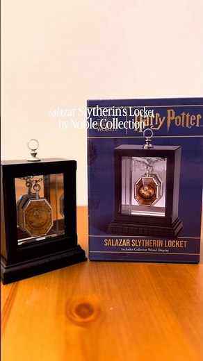 Salazar Slytherin’s Locket (Voldemort’s 3rd Horcrux) by Noble Collection #harrypotter #slytherin