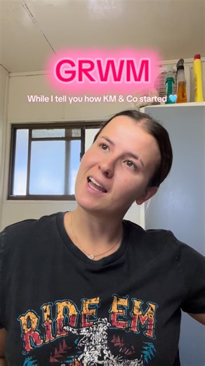 KM & Co on Instagram: "Get ready with me while I’ll tell you about how KM & Co started! 🩵 10 years ago I was 15, still at school in NSW, working a part-time job and spending most of my pay on button earrings and accessories. So I thought to myself… surely I can make these. A bit of YouTubing, some hot glue, cheap materials and a few supplies, I started making them just for myself. Then friends began asking where I was getting them… then asking if I could make them pairs. Before I knew it, KM &