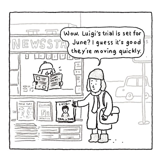 @freeluigi_kr | Today’s little comic reflects on the past cases mentioned in Luigi’s legal team’s motion. While looking at those examples, I found myself... | Instagram