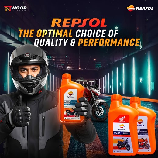 Cheap oil hurts your engine. Overrated oil hurts your wallet. Repsol gives you the optimal choice of quality and performance - real protection, smooth rides and honest value. Ask for Repsol at your next oil change and feel the difference on every journey. #RepsolBangladesh #MotorcycleEngineOil #NoorTrading #RideWithConfidence | Repsol Exclusive Distributor Bangladesh