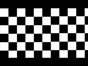 1 Hour Relaxing Black & White ⚽ Checkerboard Pattern | Optical Illusion & Geometric Visuals