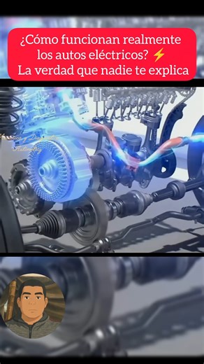 ¿Alguna vez te has preguntado cómo funciona un auto eléctrico de verdad? ⚡🚗 En este video te explico de forma clara y sencilla por qué los autos eléctricos son tan diferentes a los de gasolina #fblifestyle #hibrido #jorgemecanico #taller | Mecánica y diagnostico Automotriz