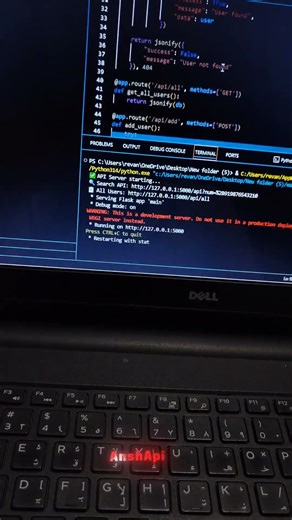 how to create api using database??