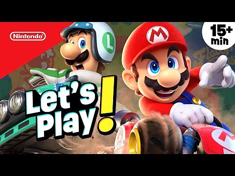 Let’s Play Mario Kart World 😎 Gameplay For Kids | Play Nintendo