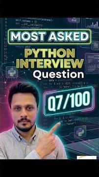 Python Interview Q7: Odd Numbers with While Loop 💻 #dataanalytics