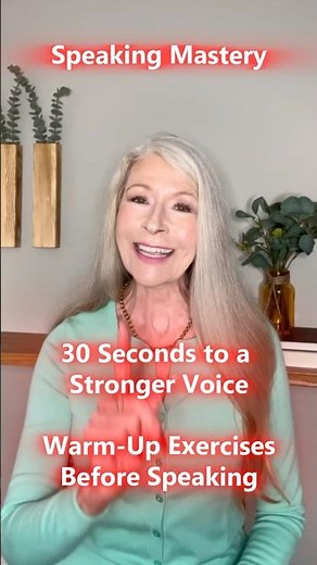 30 Seconds to a Stronger Voice: Try These Voice Warm-Ups #shorts