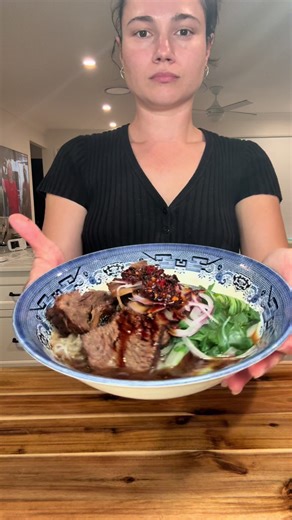 Delicious Pressure Cooker Beef Rib Noodles Recipe