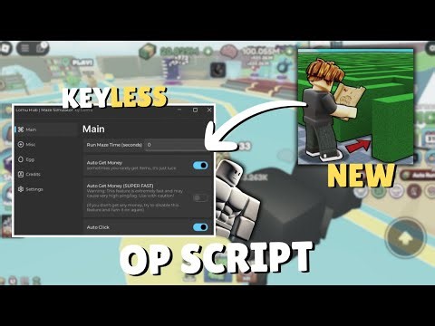 *NEW* Maze Simulator Script | Pastebin 2025 | | Inf Money, Inf IQ, Auto Rebirth, Auto Pets & More |