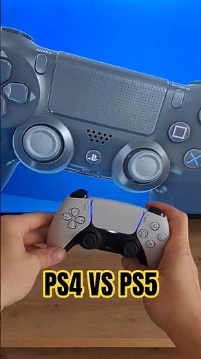 PS4 VS PS5 CONTROLLER #ps5 #ps4controller