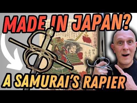 How did a FAMOUS SAMURAI get a European style RAPIER?