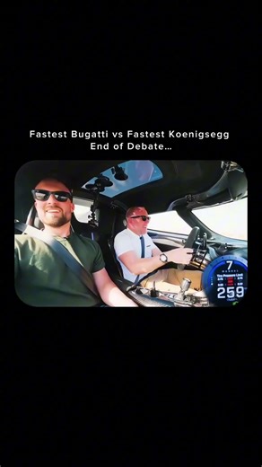 The Craziest Fastest Bugatti vs Fastest Koenigsegg Ever recorded…