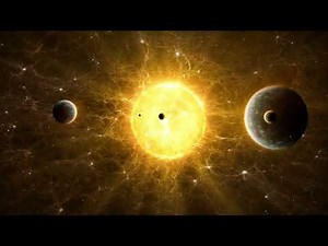 Solar Ambience: Calm Space Sounds & Real Sun Footage for Deep Relaxation (1 Hour)