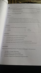 G月 12 [CONOMICS ASS ?Page 7 of 16 pagesTEst 3TEST 1:MONEY ... | Filo