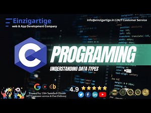 C Programming for Beginners - Part 2 | Understanding Data Types in C Explained Simply