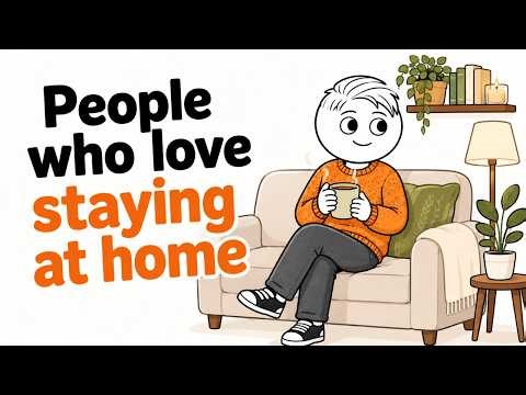 The Psychology of People Who Love Staying At Home