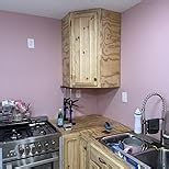 2 Pack Cabinet Jacks for Installing Cabinets | 13"-24" Adjustable Cabinet Lift Jack, Telescopic Support Pole, Third Hand Tool | Holds 150 lbs, 360° Rotating Head, Quick Release Lever & Soft Pad