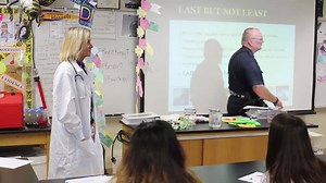 5K views · 152 reactions | Biomedical students in Susie Helwig's class at North Kansas City High School gain hands-on experience as they learn from local law enforcement officers in an engaging Crime Scene Investigation unit. | North Kansas City Schools | Facebook