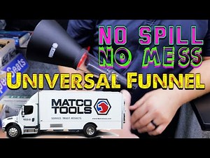 Matco Tools: Universal Funnel Kit No Spill, No Mess