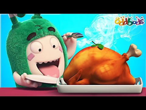 Oddbods | Thanksgiving Feast | Funny Cartoon For Children