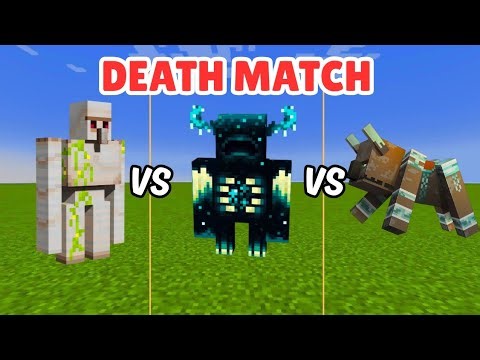 Ravager Vs Iron Golem Vs Warden – Who’s The Real Boss?