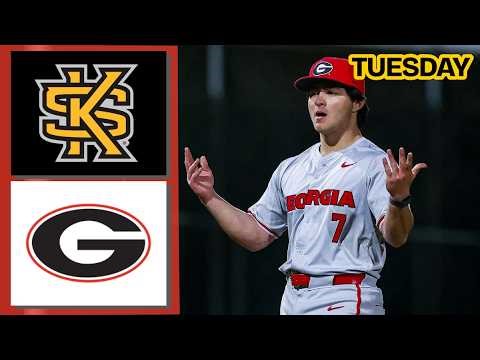 Kennesaw State vs Georgia Baseball Highlights | UGA Baseball 2026