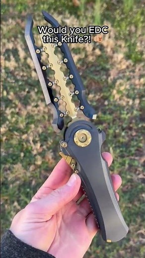 WILDEST Folding Knife You've Ever Seen?! 💯🤯 Poikilo Al-Khem